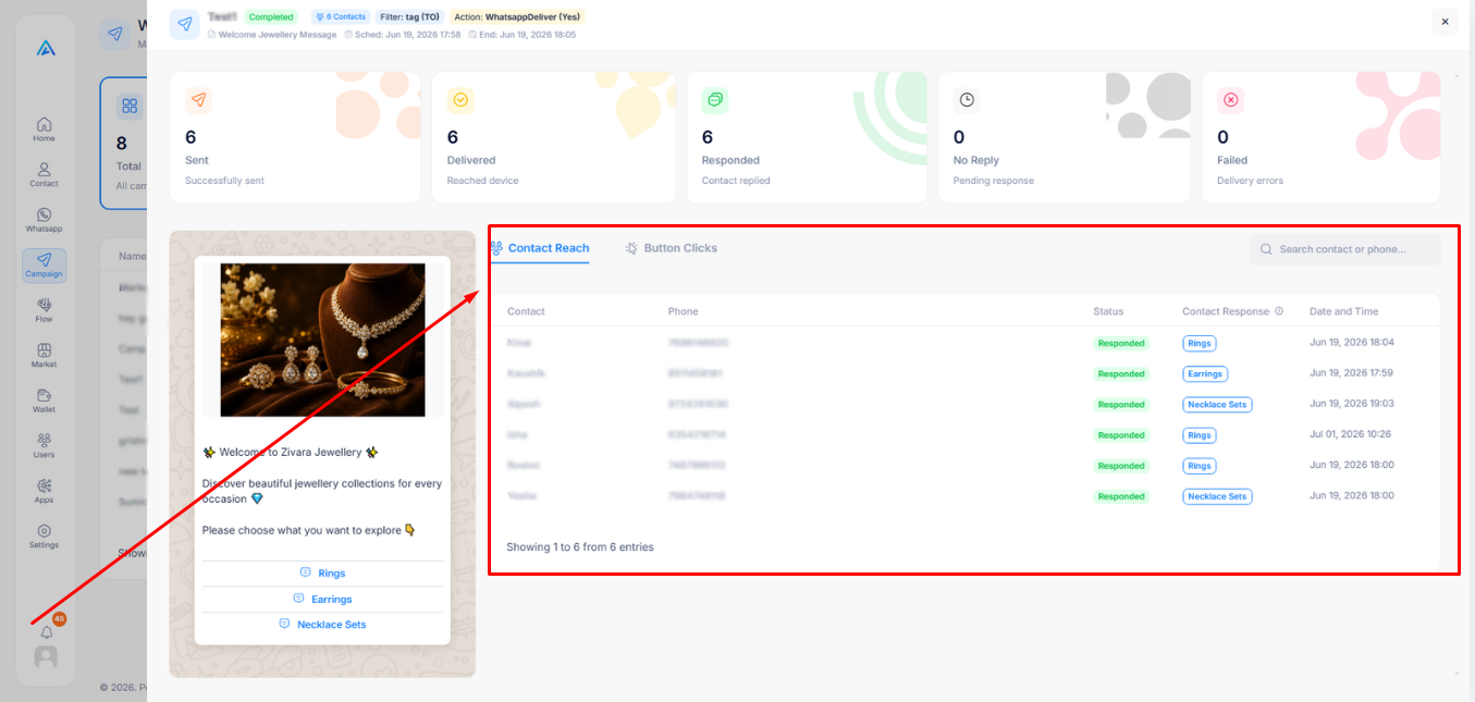 Contact Reach View