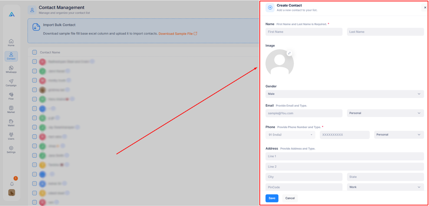 Create Contact Form