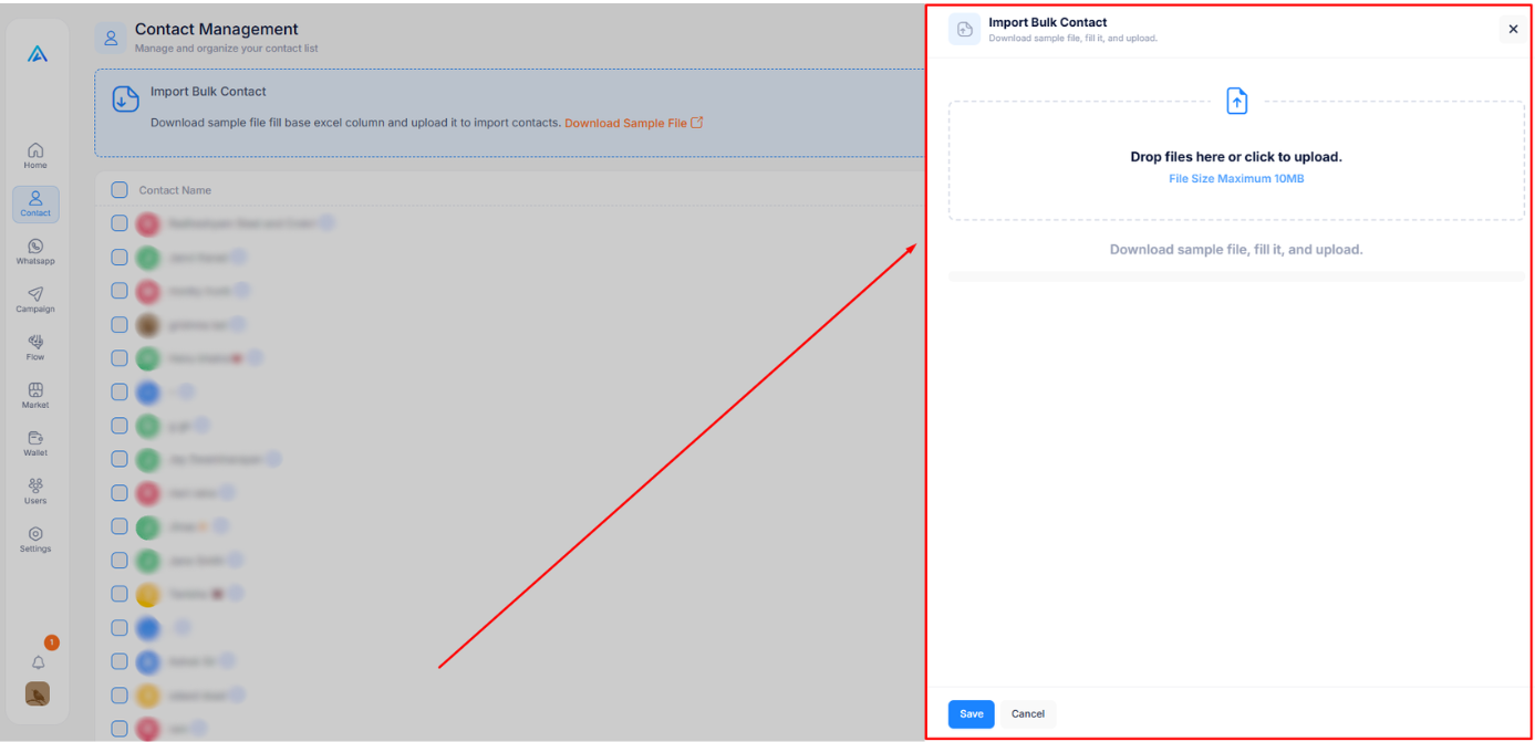 Import Contact File